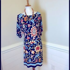 BCBGMaxAzria Floral Print Dress XS FREE SHIP